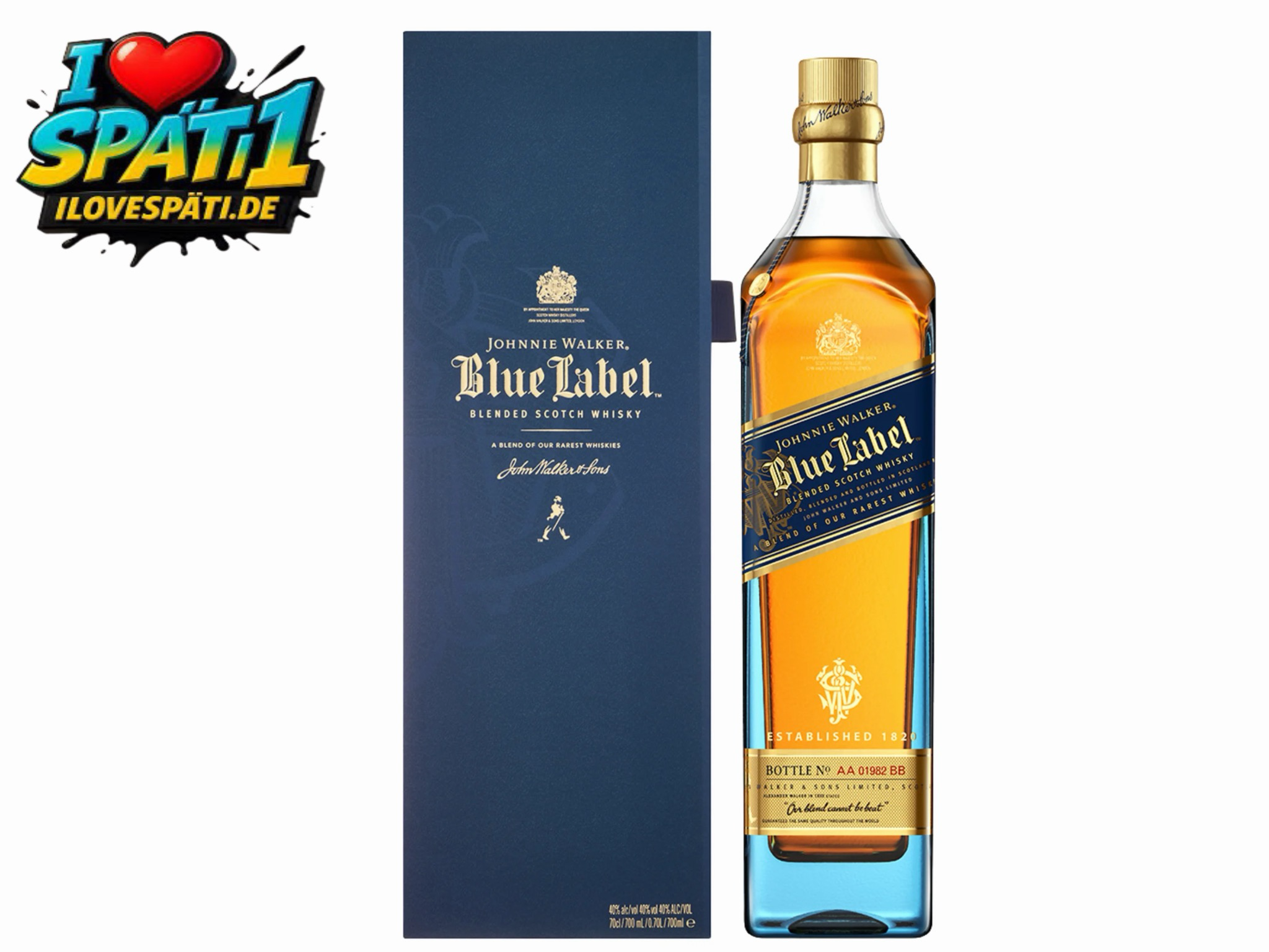 Johnnie Walker Blue Label Blended Scotch Whisky 0,7 L Johnnie Walker Blue Label Blended Scotch Whisky 0,7 L