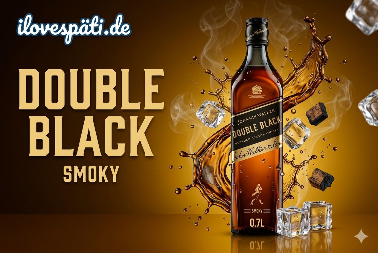 Johnnie Walker Double Black Blended Scotch Whisky 0,7l