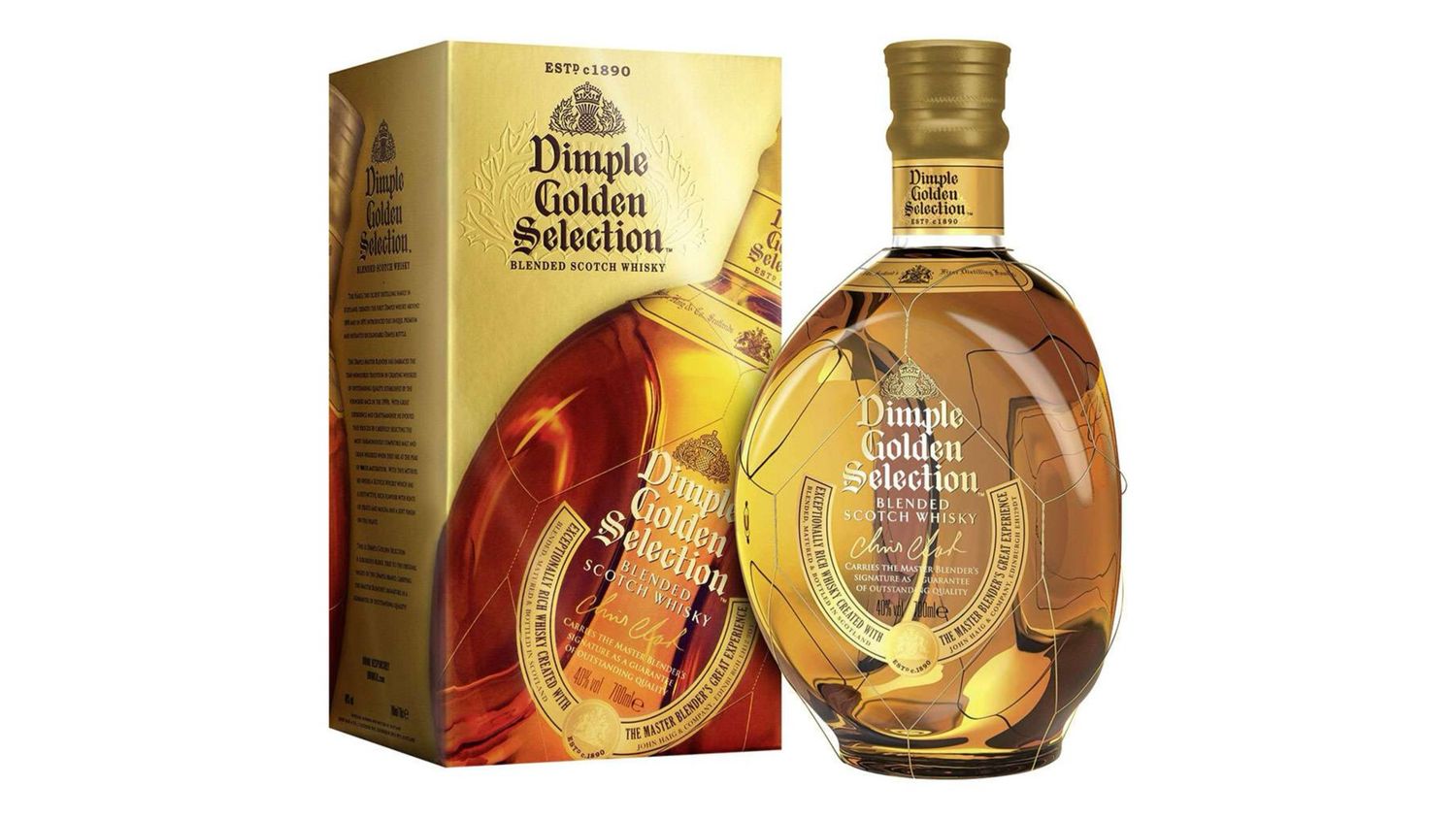 Dimple Golden Selection Blended Scotch Whisky 0,7 l 40 % Vol.