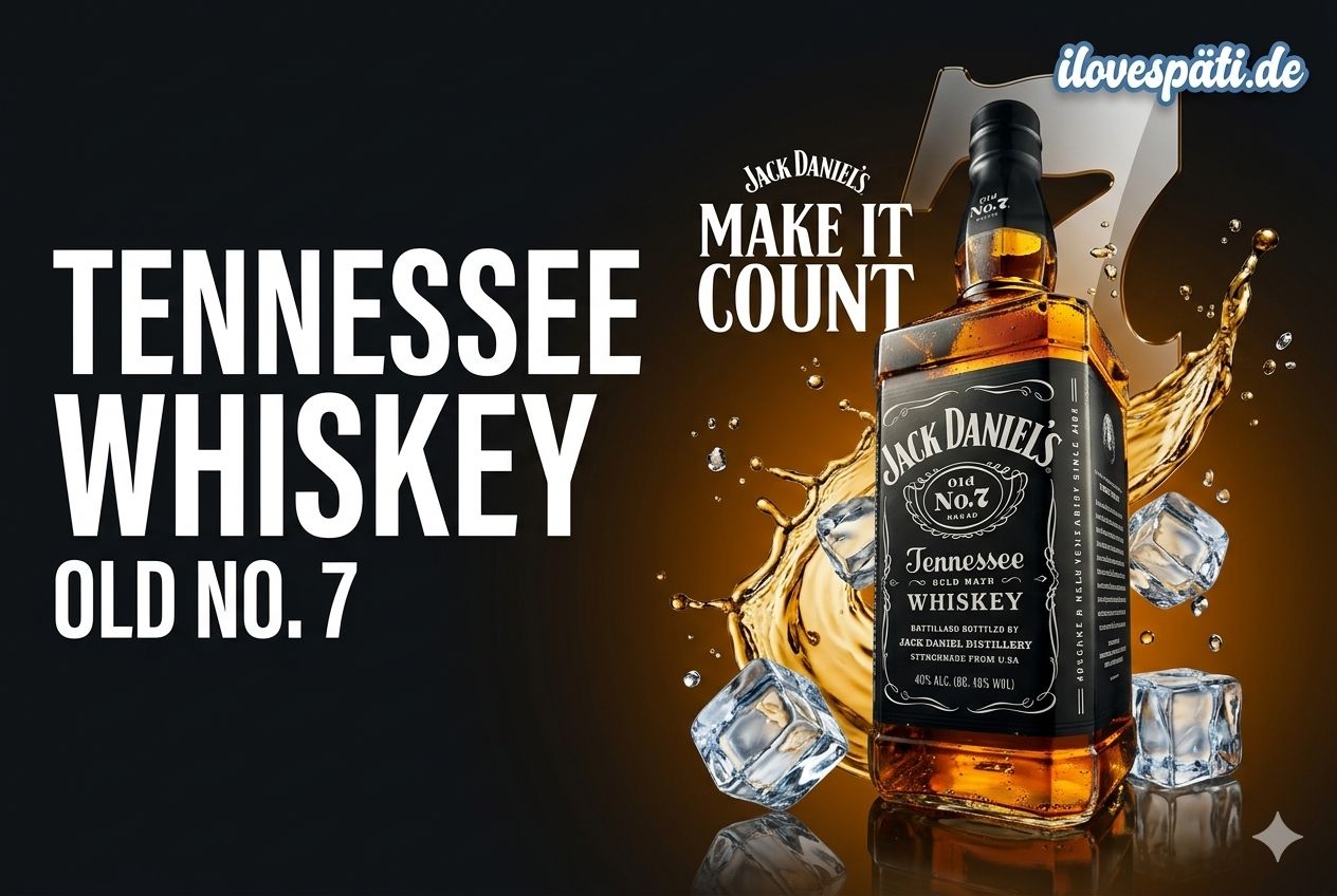 Jack Daniel's Old No. 7 Tennessee Whiskey 0,7 l 40 % Vol.