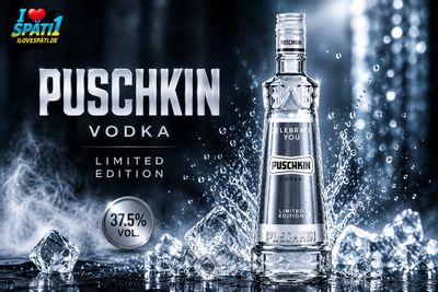 Puschkin Vodka Limited Edition 0,7L – 37,5% Vol. 