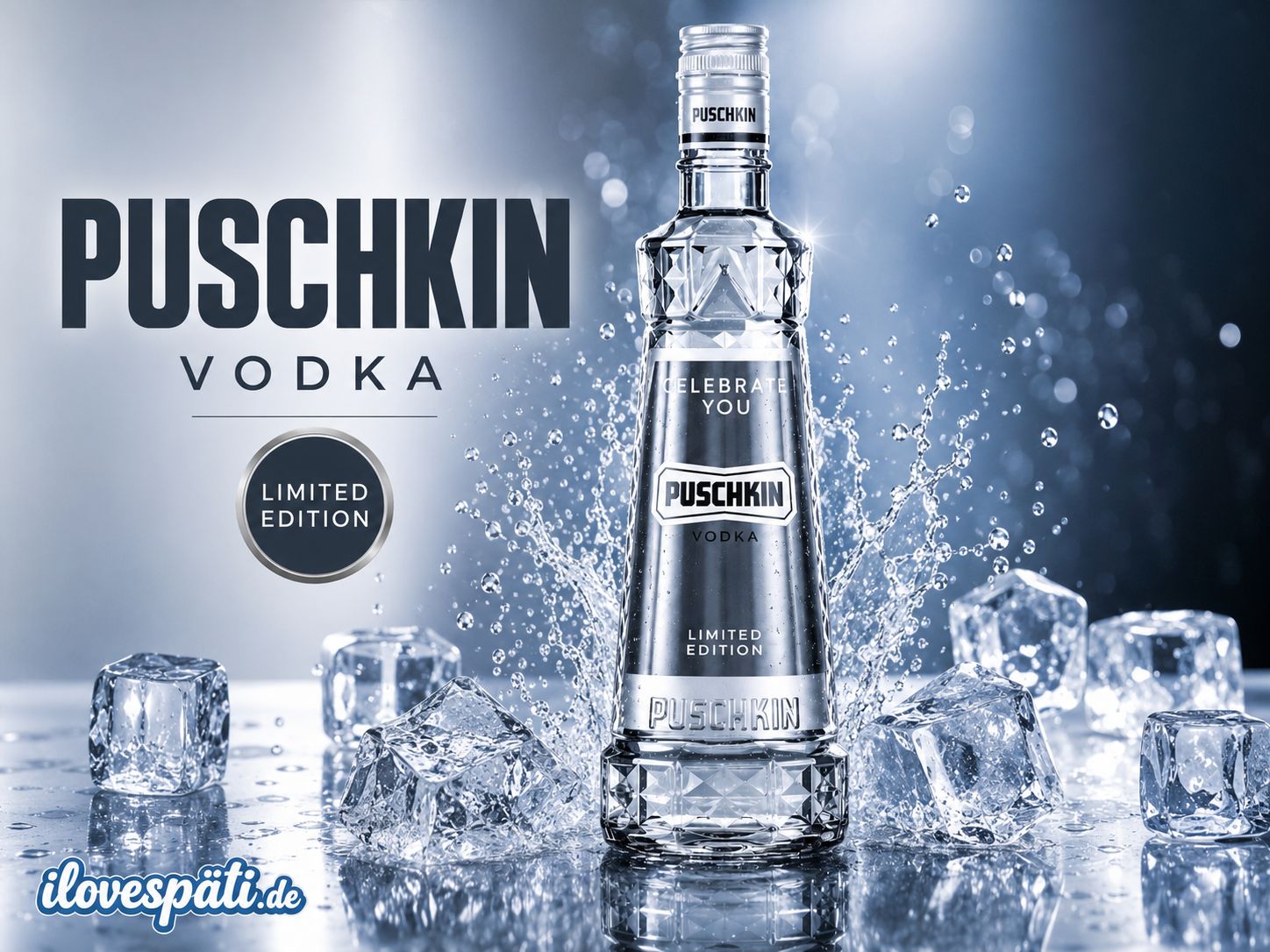 Puschkin Vodka Limited Edition 0,7 L 37,5% Vol.
