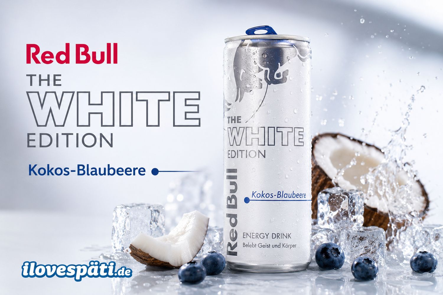 Red Bull The White Edition Kokos-Blaubeere 0,25l