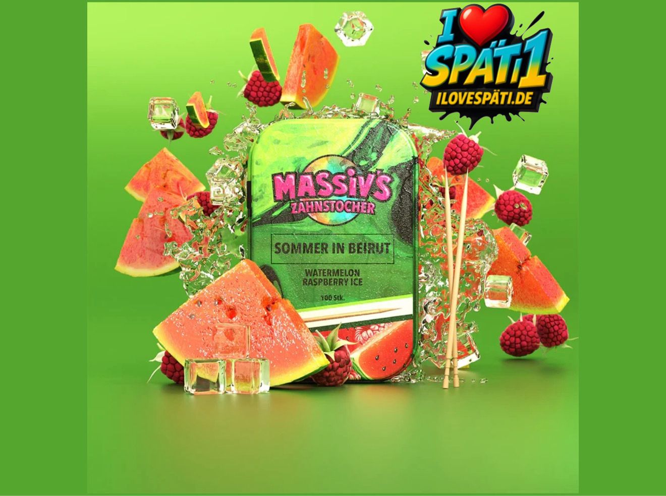 Massiv’s Zahnstocher Sommer in Beirut 100 Stk