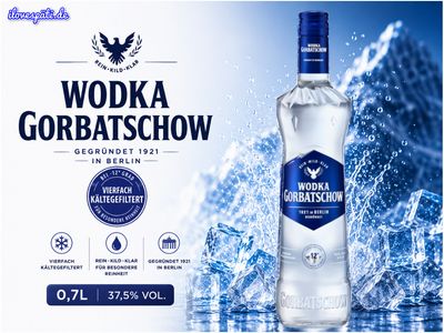 Wodka Gorbatschow Original Wodka 0,7 L 37,5% Vol.