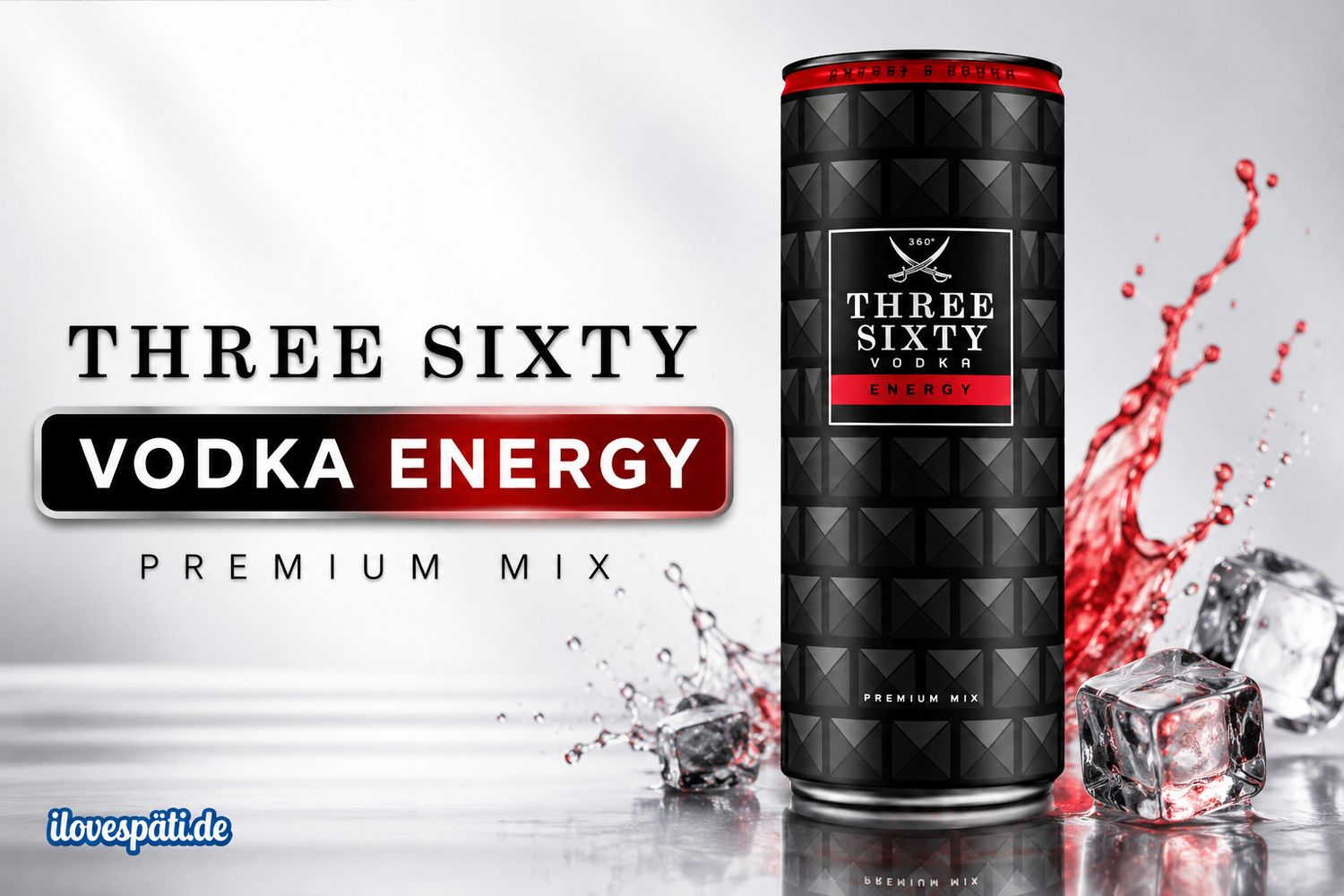 Three Sixty Energy &amp; Vodka 0.33L