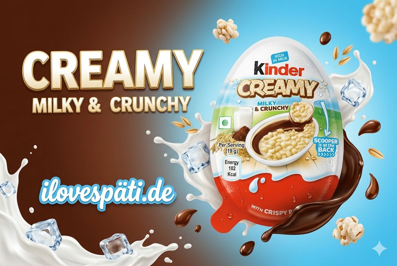 Kinder Creamy Milky &amp; Crunchy 19g