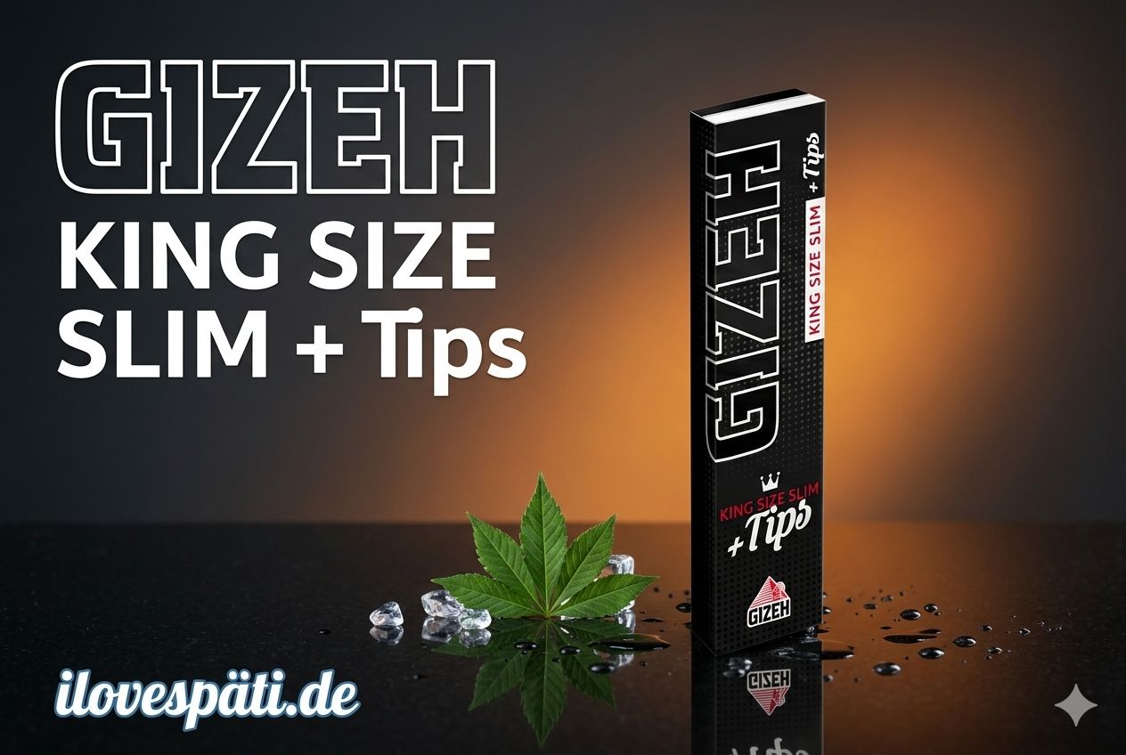 GIZEH King Size Slim + Tips