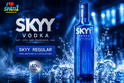 SKYY Vodka 0.7L – 40% Vol SKYY Vodka 0.7L – 40% Vol