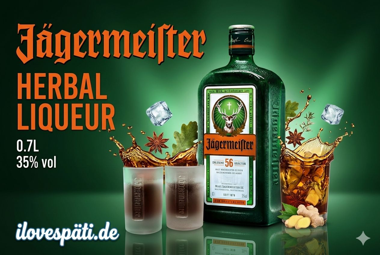 Jägermeister Kräuterlikör 35 % vol 0,7 l