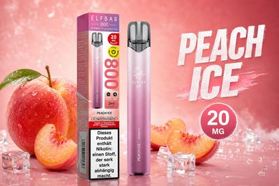 Elfbar 800 Peach Ice 20mg