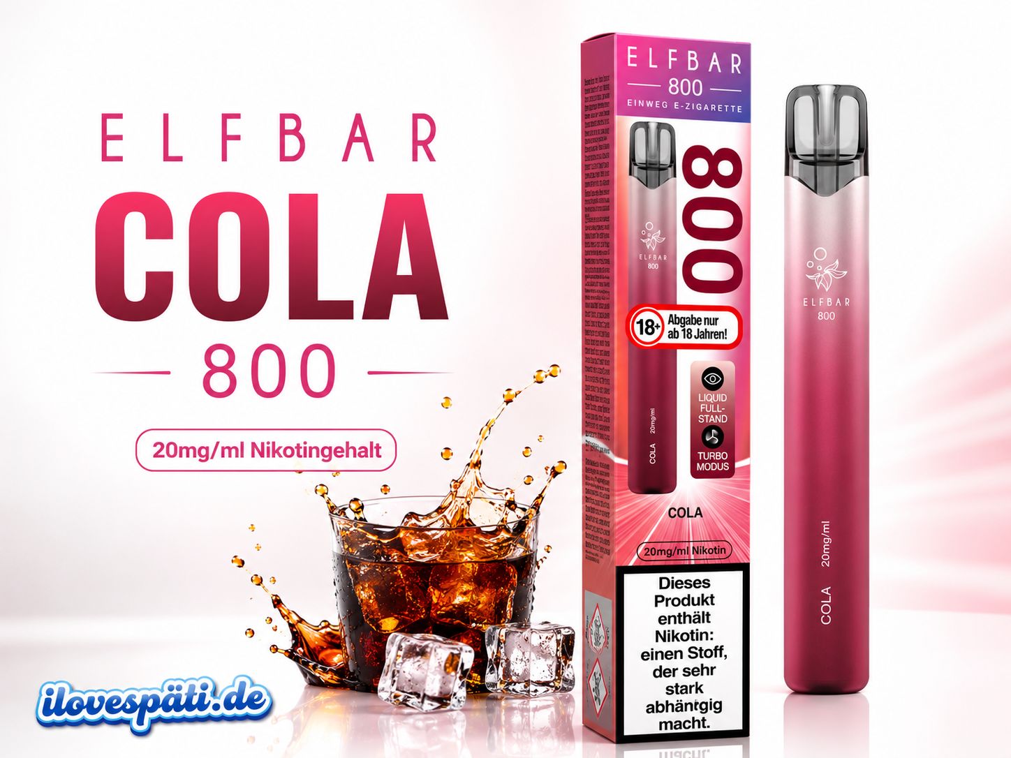 Elfbar 800 Cola 20mg