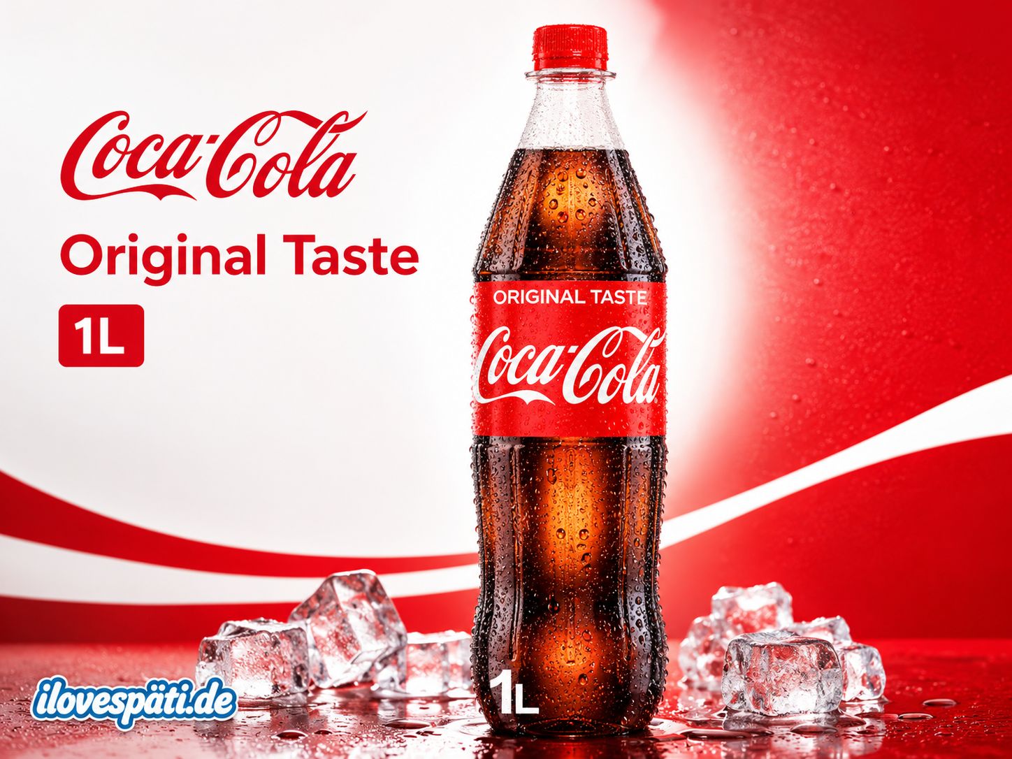 Coca-Cola Original Taste 1 L PET Flasche
