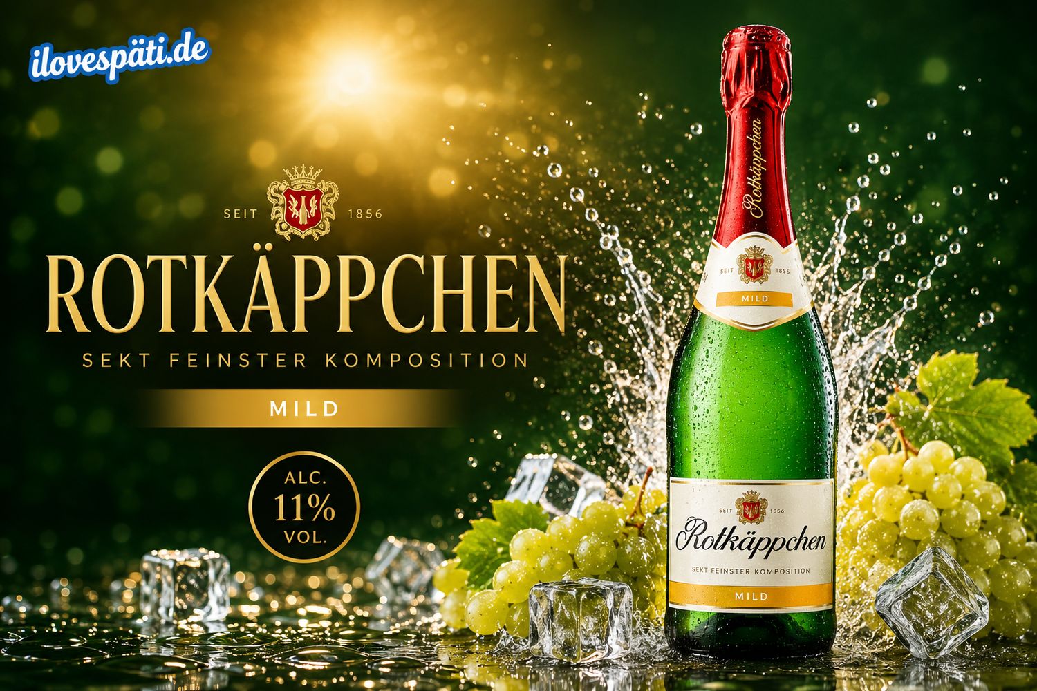 Rotkäppchen Sekt Mild 0,75L – 10,5% Vol.