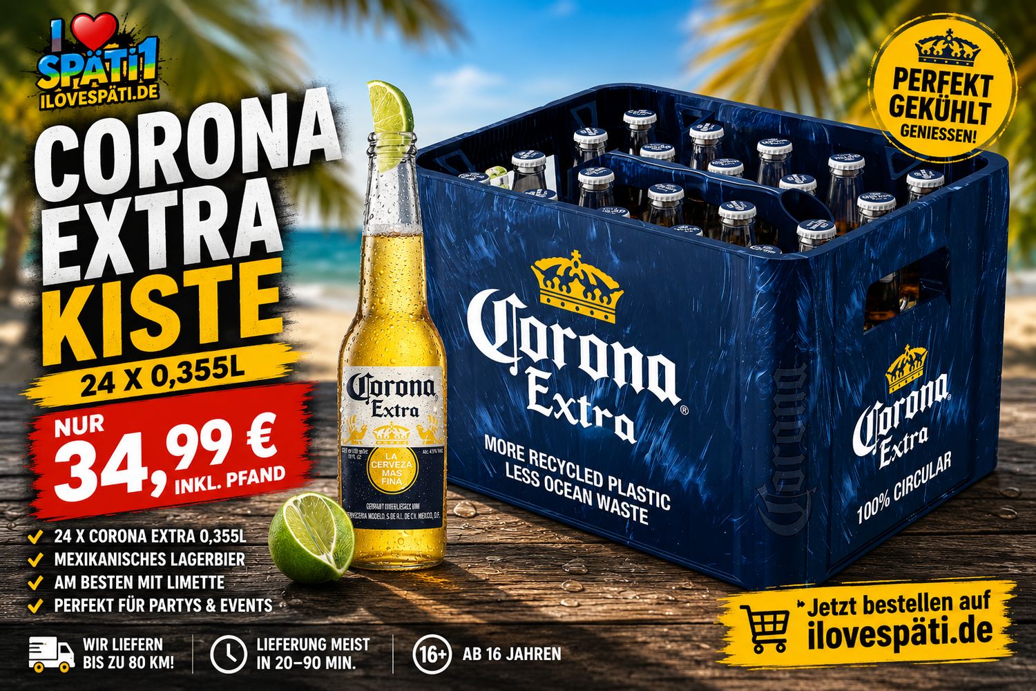 Corona Extra Kiste 24 x 0,355l