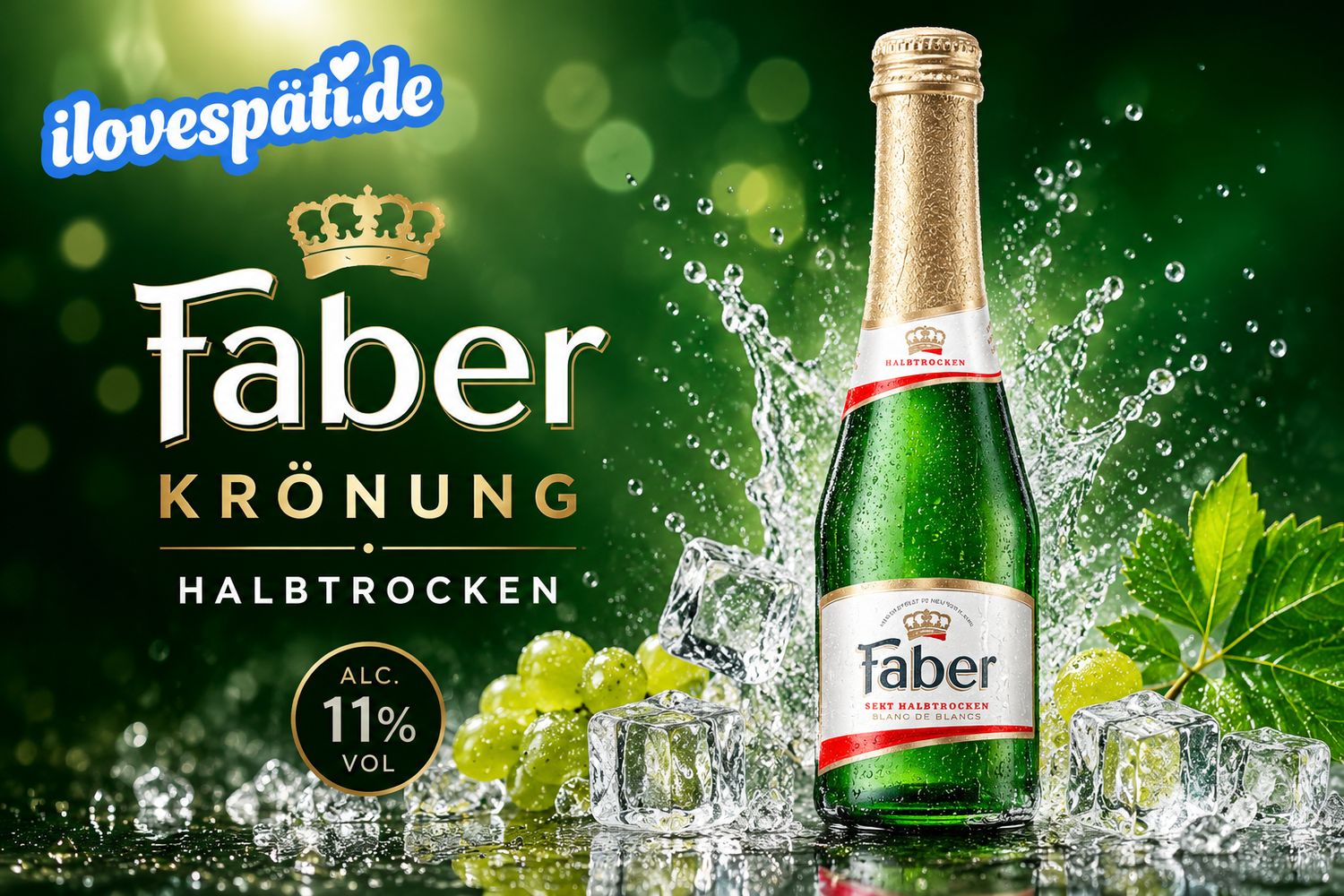Faber Krönung halbtrocken 0,2l Alc.11% Vol