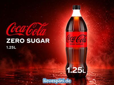 Coca-Cola Zero Sugar 1,25 l PET – zuckerfrei