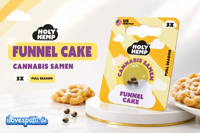 Holy Hemp Cannabis Samen Funnel Cake 3x