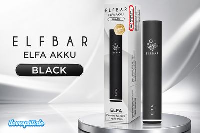 Elf Bar ELFA Akku Black