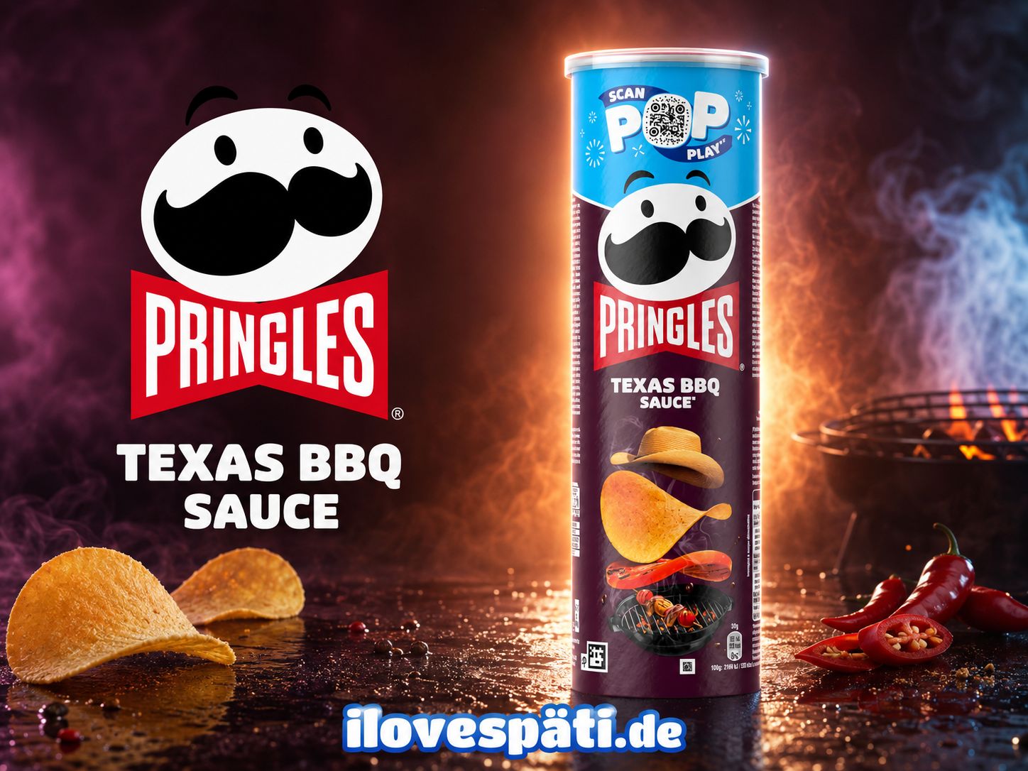 Pringles Texas BBQ Sauce 165 g