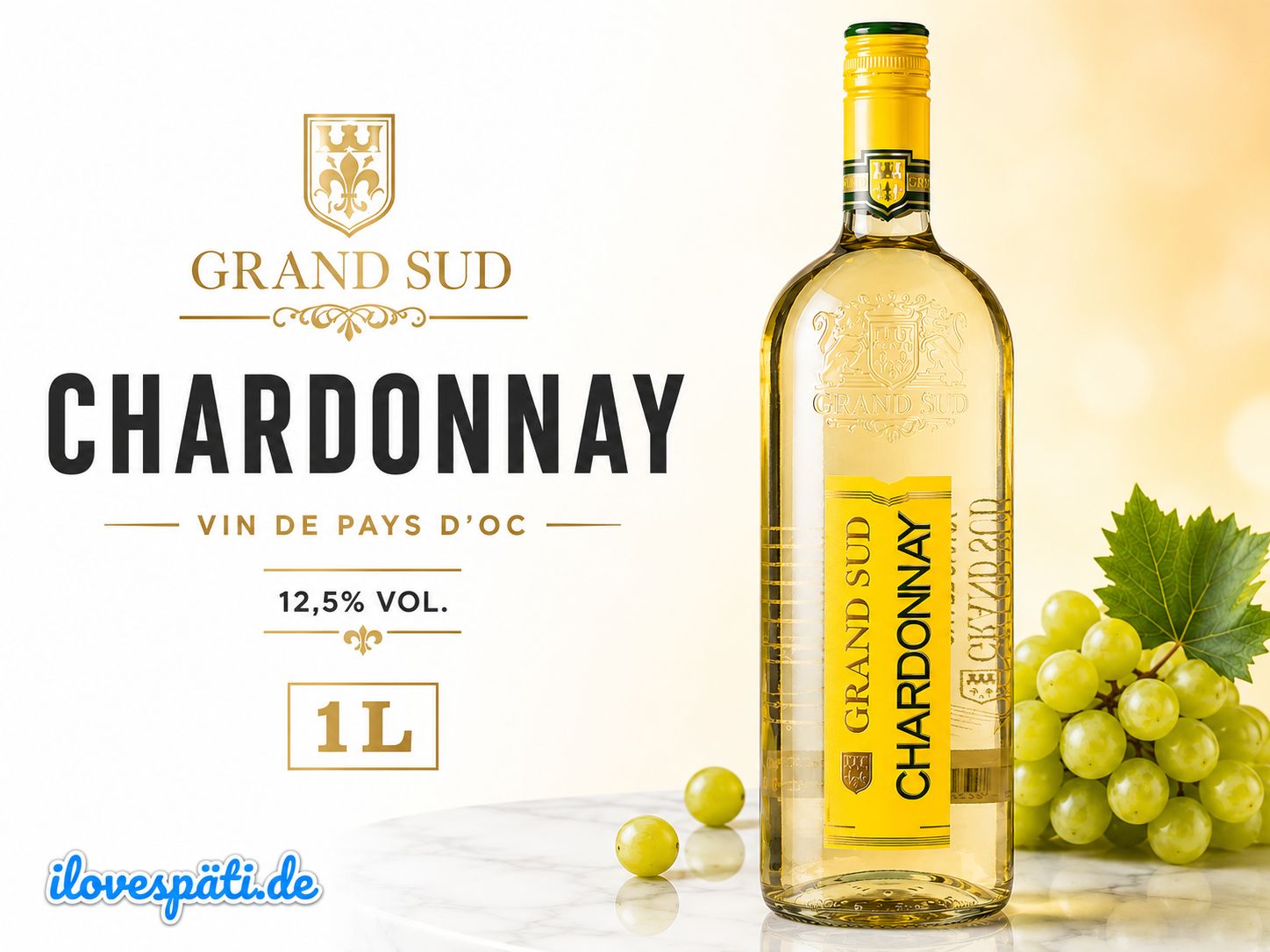 Grand Sud Chardonnay Weißwein 1L