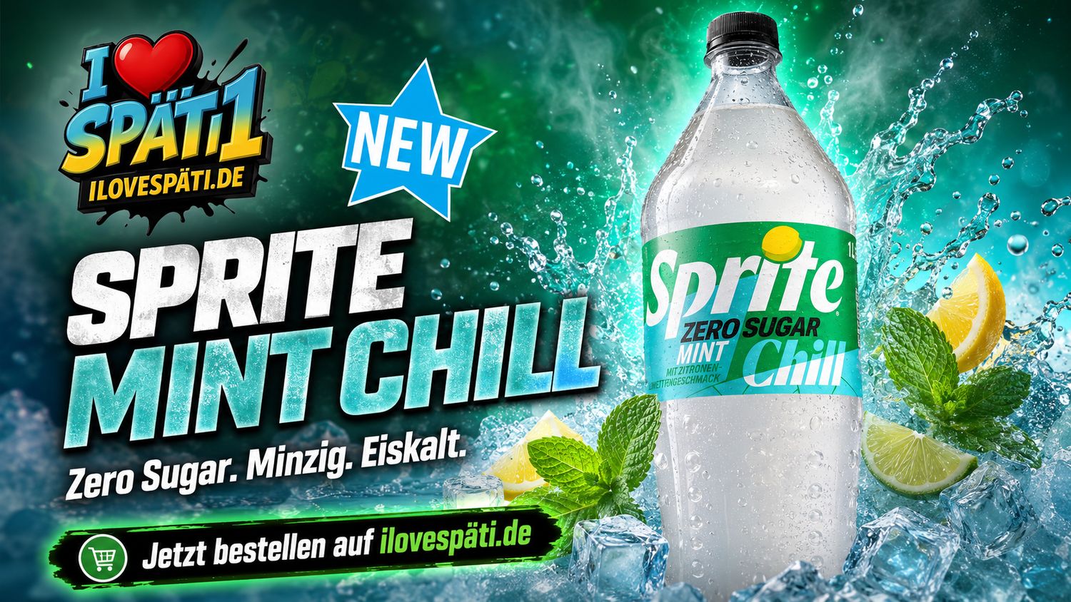 Sprite Zero Sugar Mint Chill 1.25l