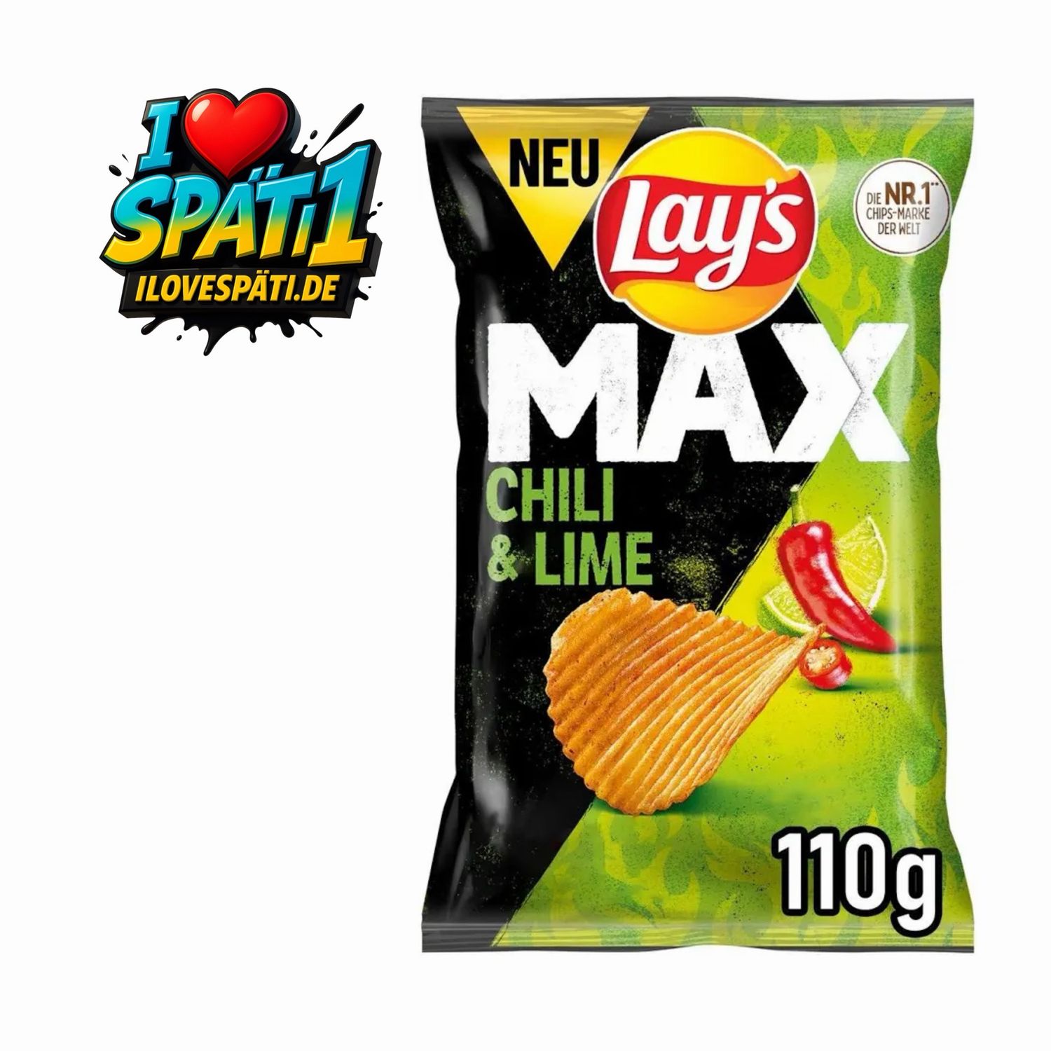 Lays MAX Chili &amp; Lime 110g