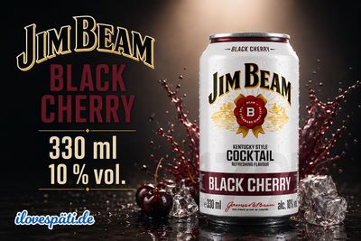Jim Beam Black Cherry Kentucky Style Cocktail 0,33l