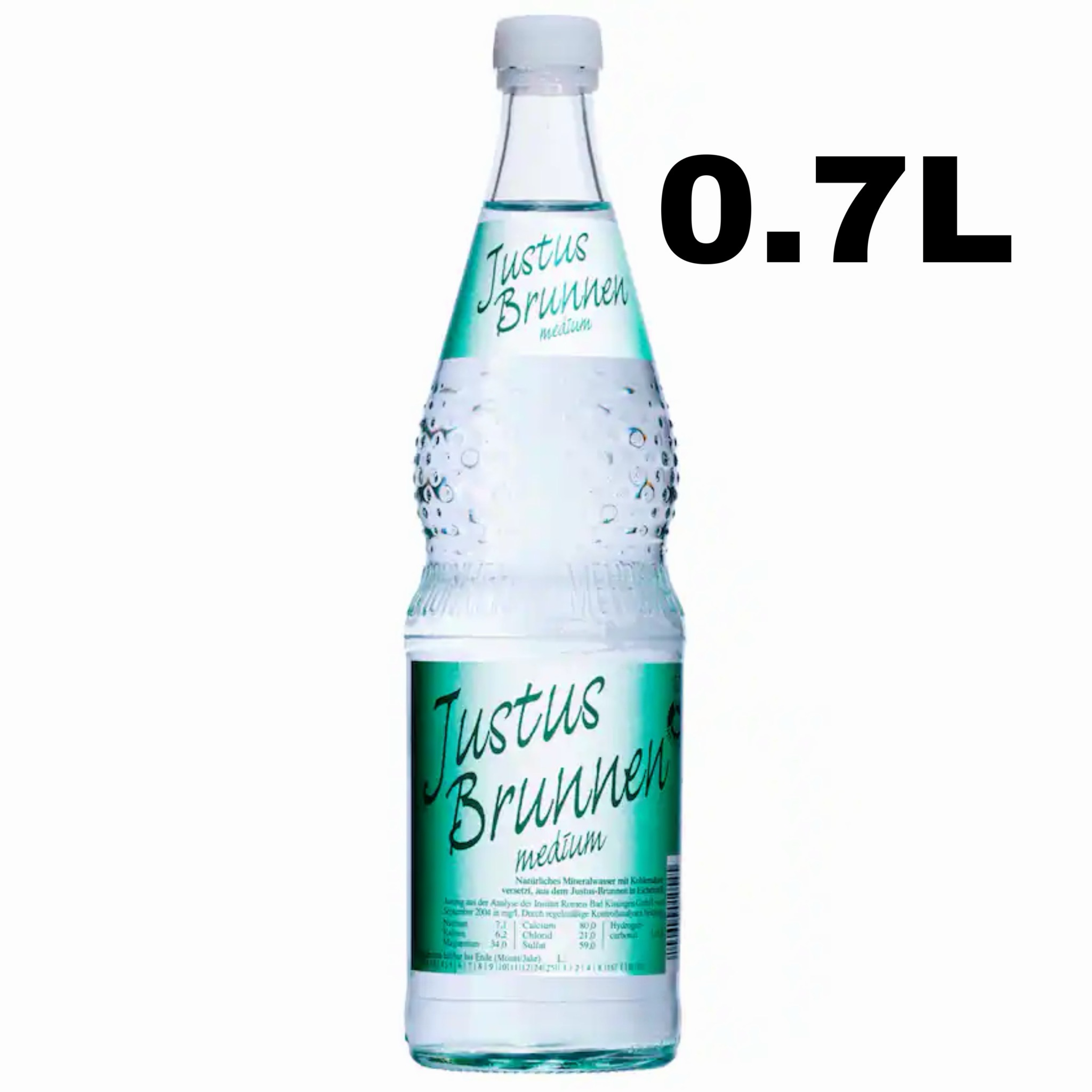 Justus Brunnen Medium 0,7 MEHRWEG