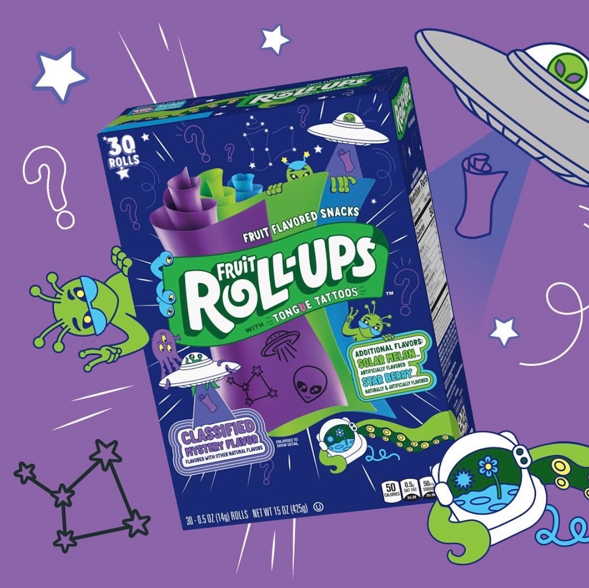 Fruit Roll-ups Mistery 141g (USA)