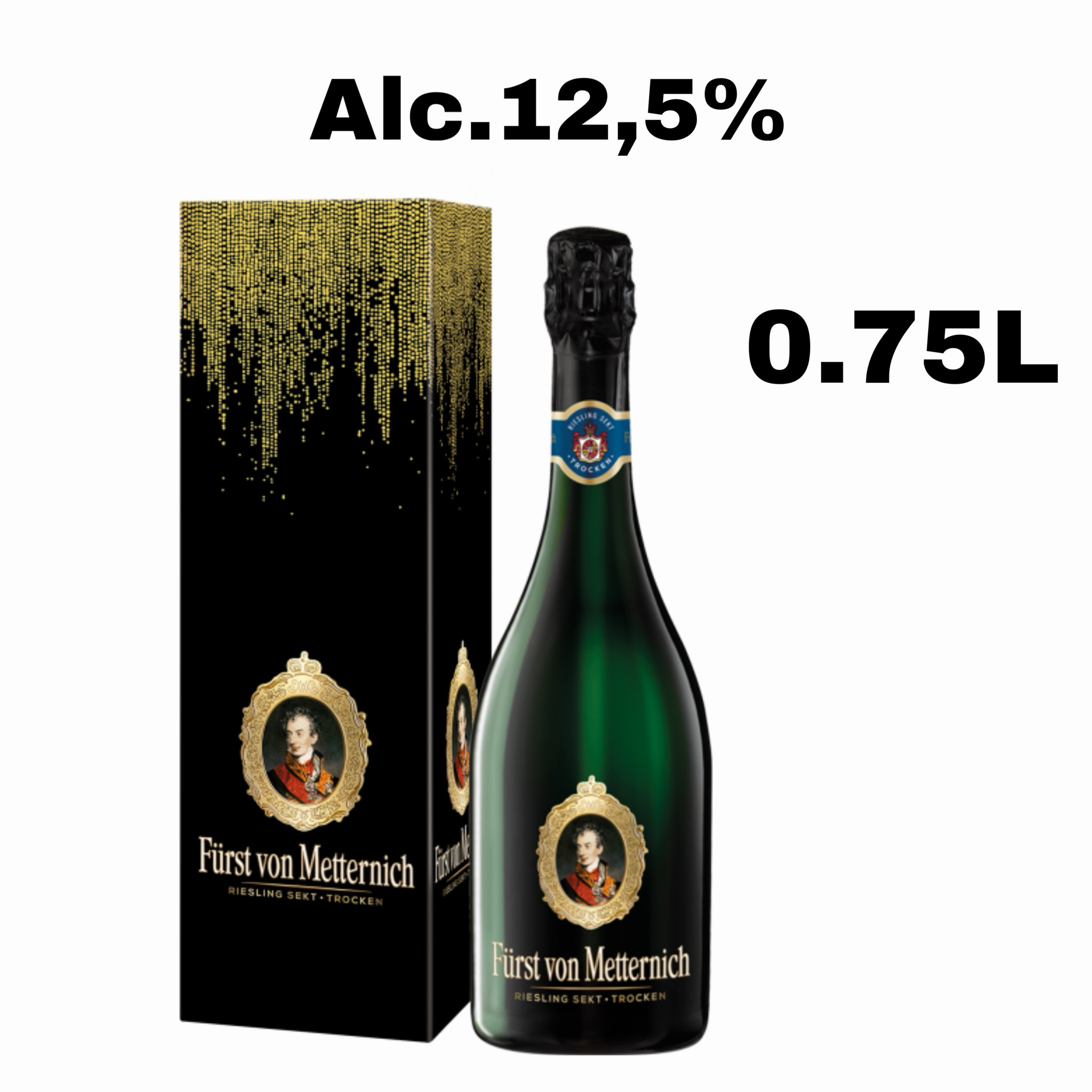 Fürst von Metternich Riesling Sekt Trocken