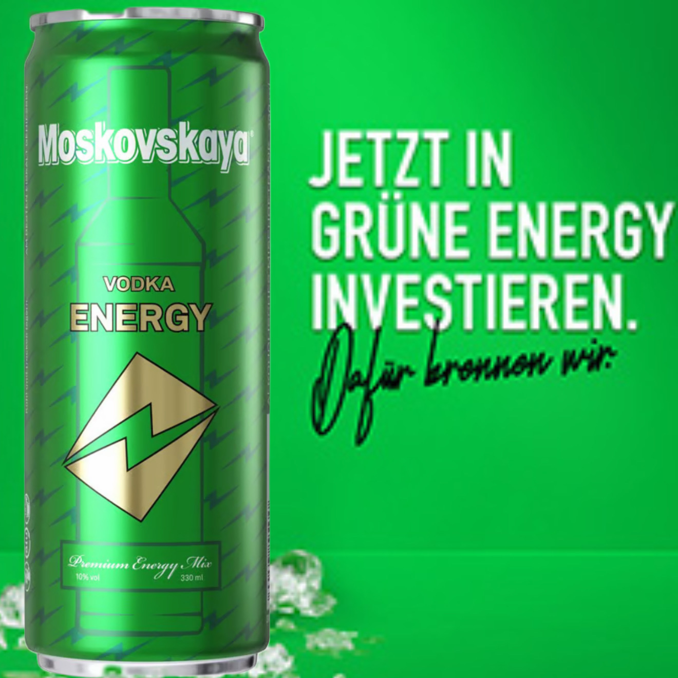 Moskovskaya Vodka Energy 0,33l EINWEG
