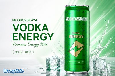 Moskovskaya Vodka Energy 0,33l EINWEG Moskovskaya Vodka Energy 0,33l EINWEG