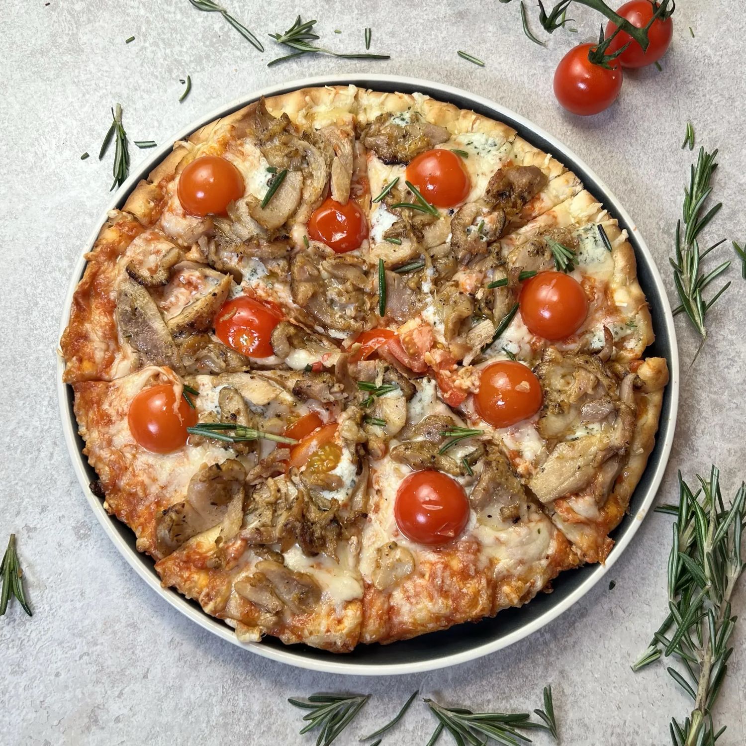 20. Drehspieß Pizza City 40cm