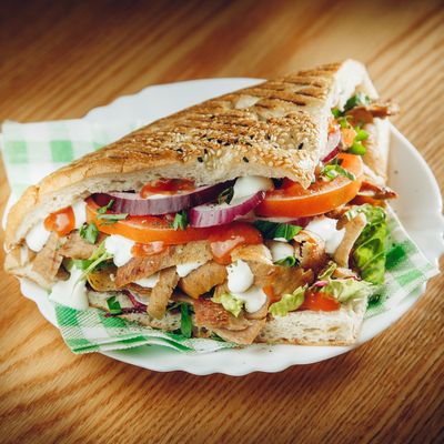 56. Drehspießtasche Hähnchen Groß