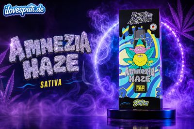 Happy Amsterdam Amnesia Haze TAC Vape 1000mg Happy Amsterdam Amnesia Haze TAC Vape 1000mg
