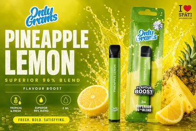 Only Grams Pineapple Lemon Vape 2ml