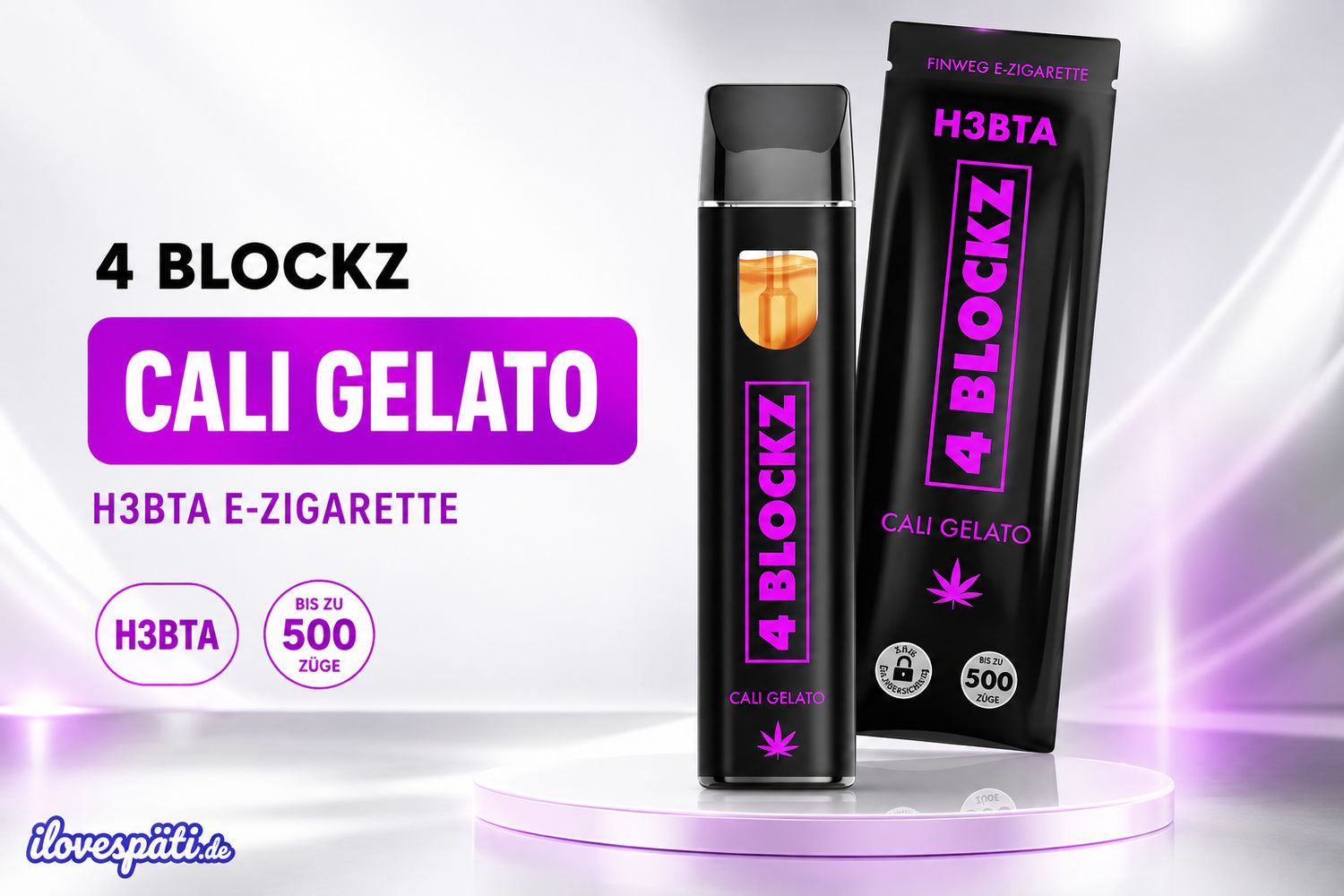 4 Blockz Cali Gelato Vape 1ml