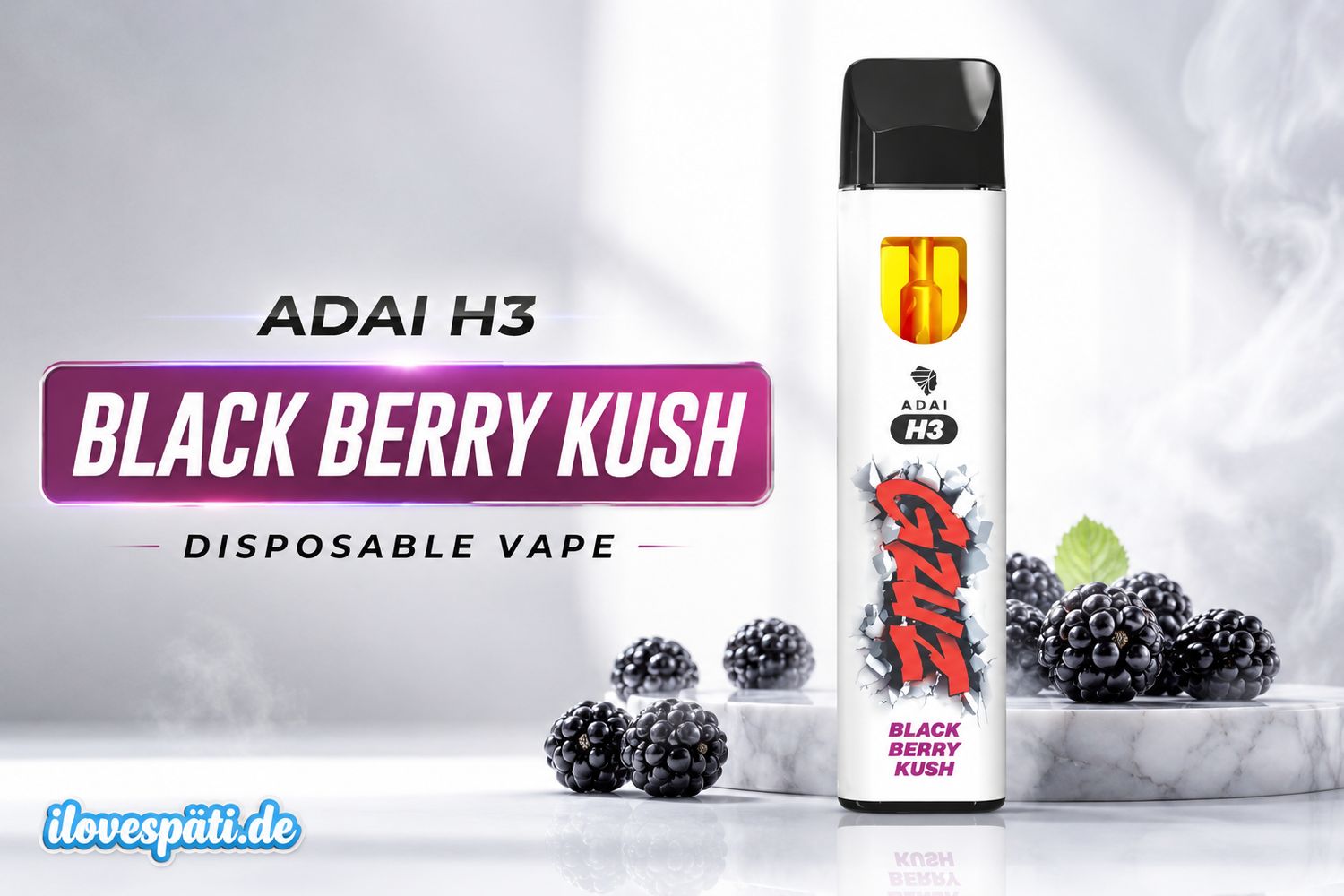 Gzuz Blackberry Kush Vape 1ml