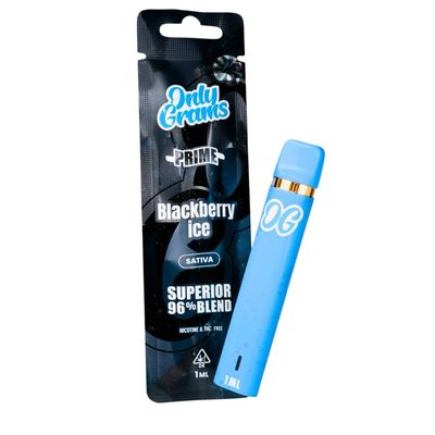 Only Grams Prime Blackberry Ice Vape 1ml