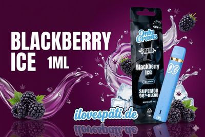 Only Grams Prime Blackberry Ice Vape 1ml
