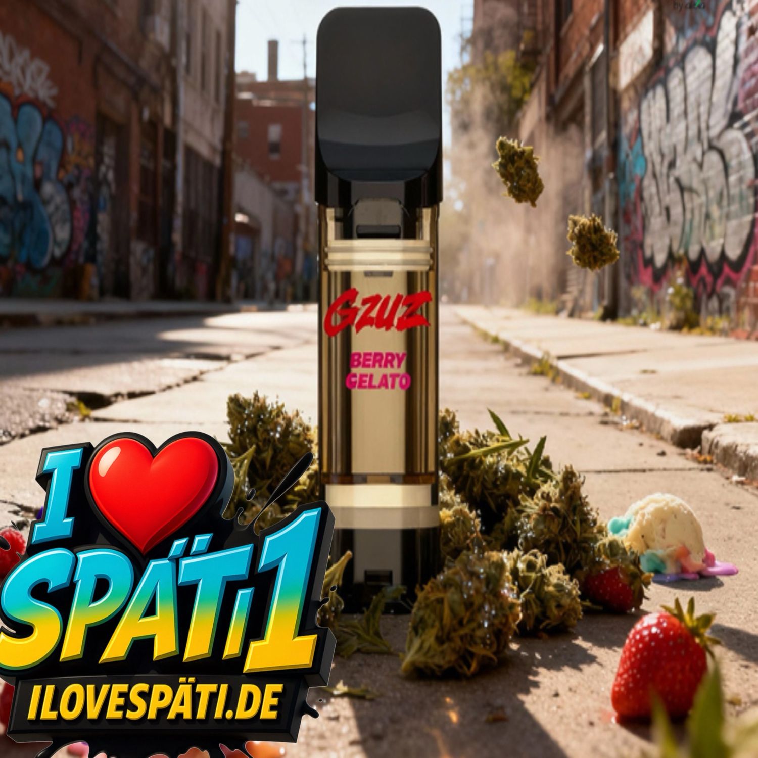 Gzuz Berry Gelato Prefilled Pod 1ml