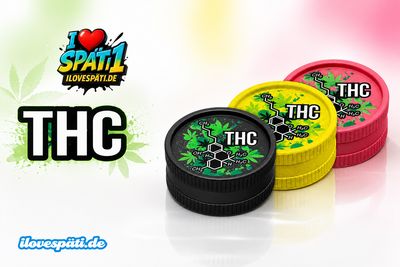 THC Grinder mit Molekül-Design 1stk