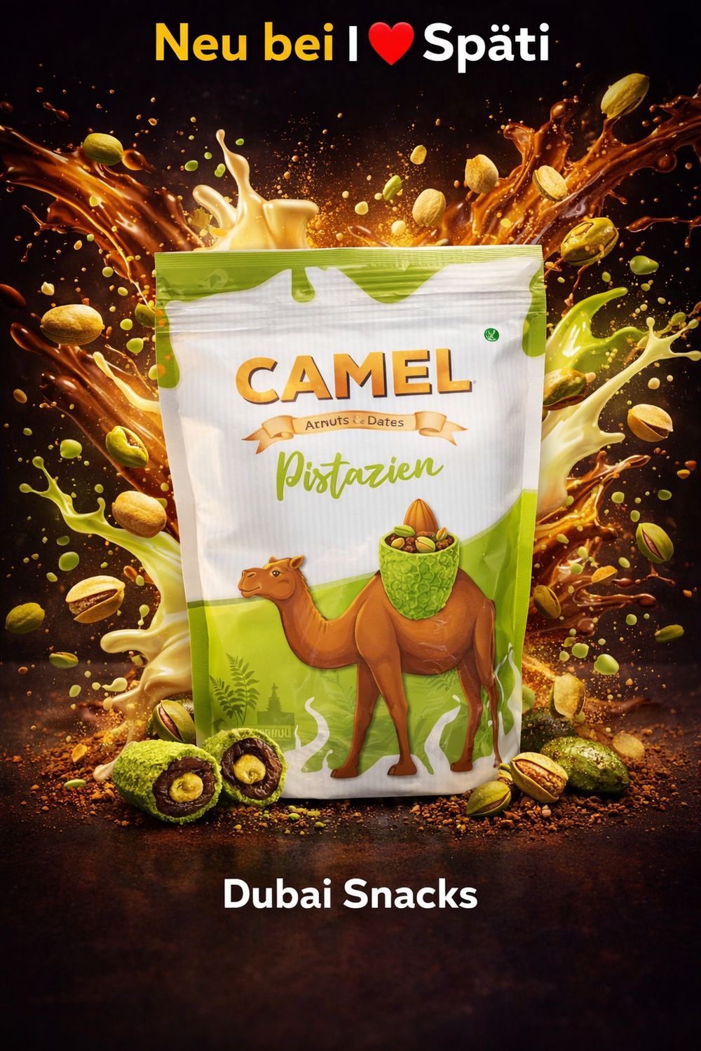 Camel Pistazien Datteln – Dubai Snack 500g