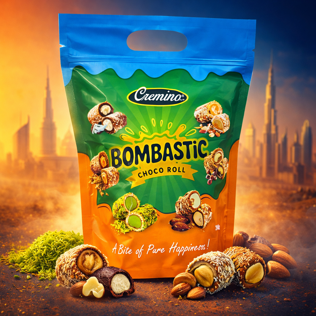 Bombastic Choco Roll – Dubai Snack (Cremino) 500g