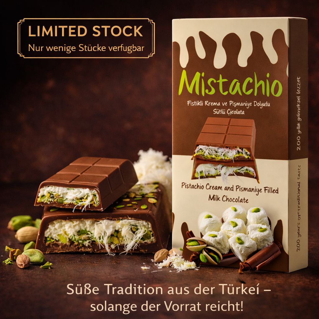 Dubai Pistachio & Pişmaniye Chocolate 80g Dubai Pistachio & Pişmaniye Chocolate 80g