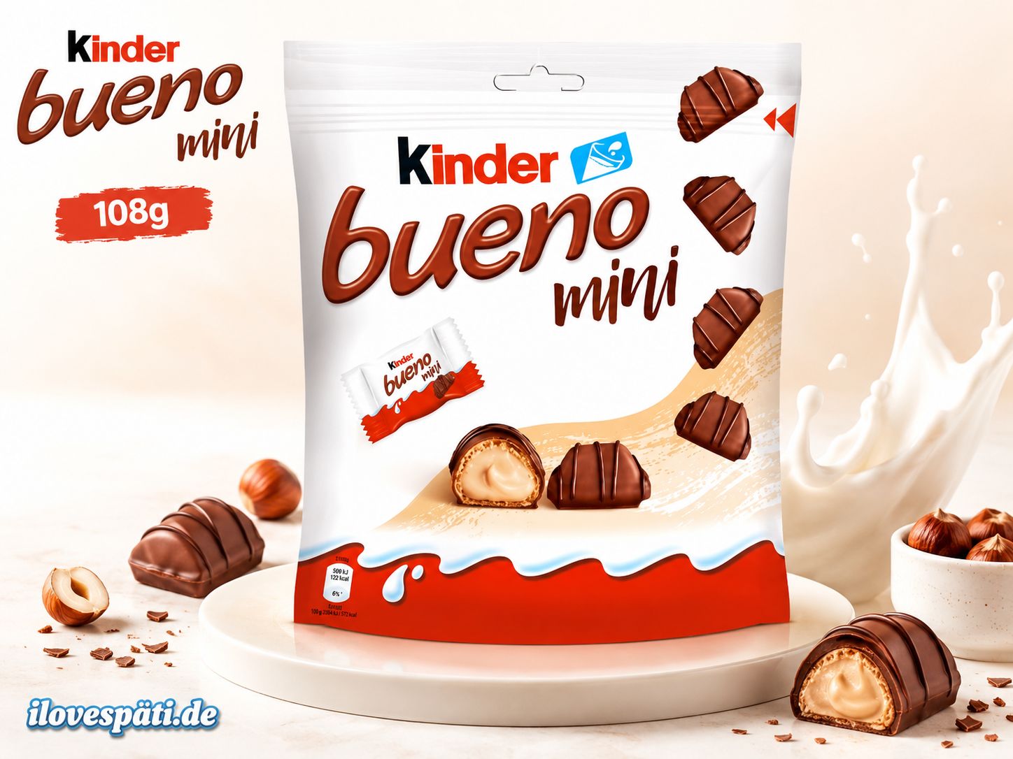 Kinder Bueno Mini Waffelpralinen 108 g