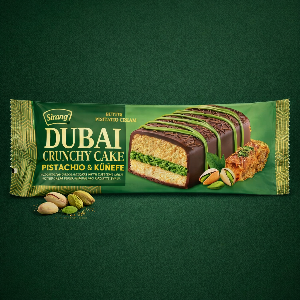 Dubai Crunchy Cake Pistachio & Kunefe 50g