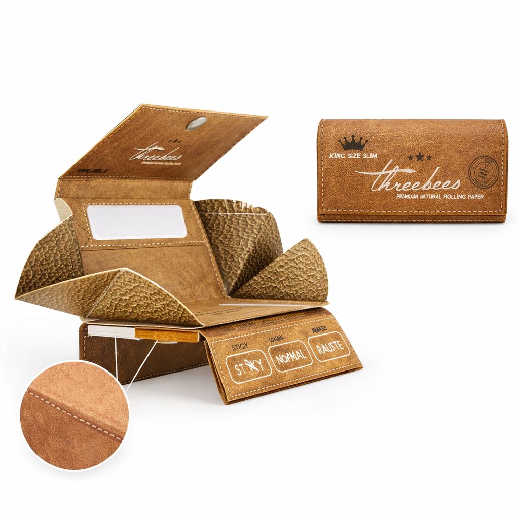 Threebees - 3in1 Premium Natural Rolling Paper