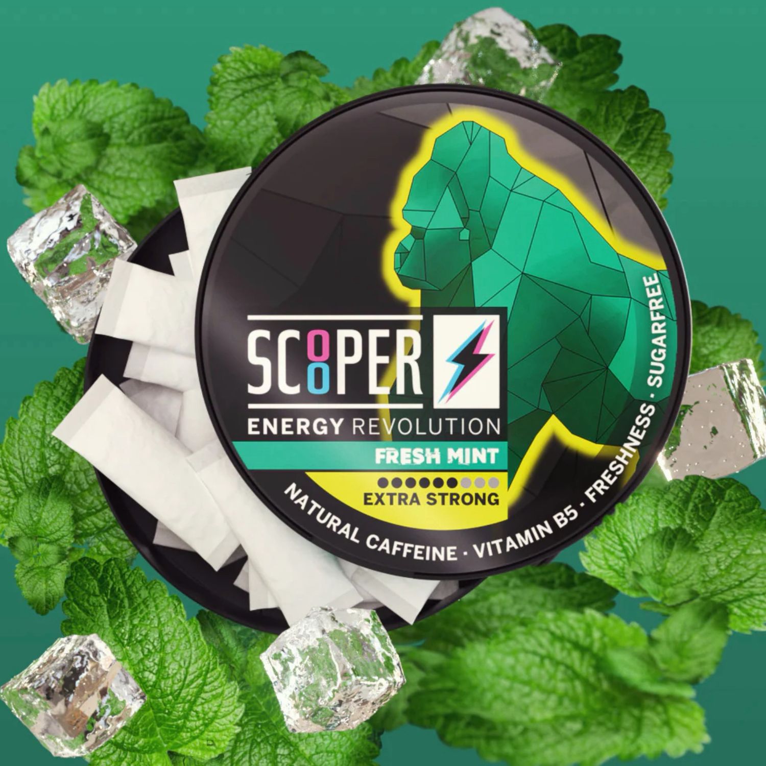 SCOPER Energy Revolution Fresh Mint – Extra Strong